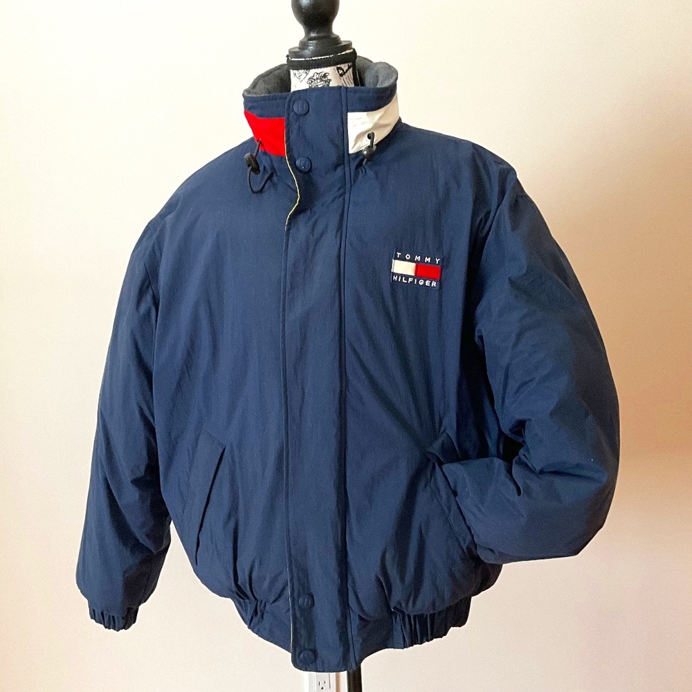Tommy Hilfinger Men’s heavyweight down puffer jacket Size L.h